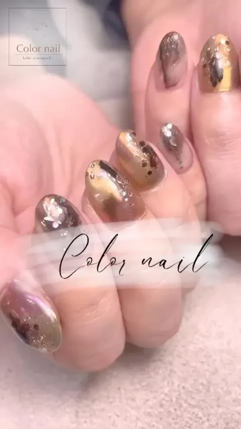 【 coolニュアンスネイル💅】